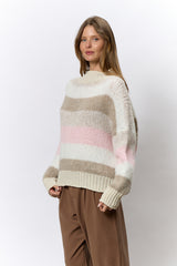 סריג ניקי פסים רחבים