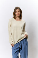 טופ ניקי קטיפה שרוך