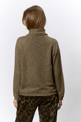 סריג גולף מפוספס+כיס