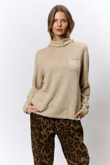 סריג גולף מפוספס+כיס