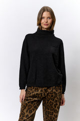 סריג גולף מפוספס+כיס