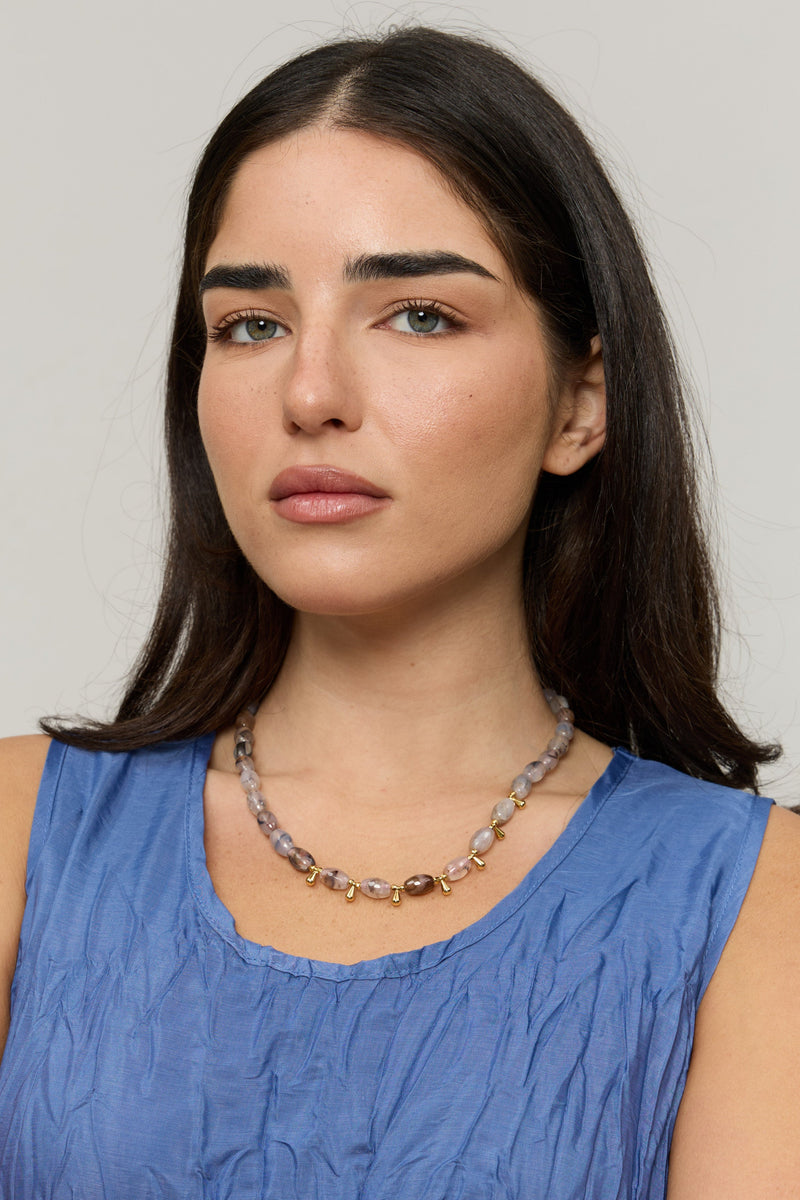 שרשרת חרוזים משויישים