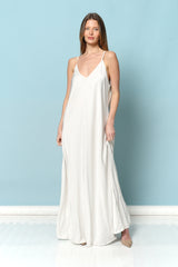 סאטן BELL שמלה