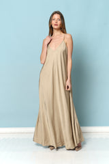 סאטן BELL שמלה