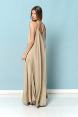 סאטן BELL שמלה