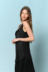 Jenny טופ סאטן