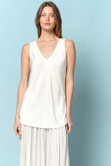 Jenny טופ סאטן