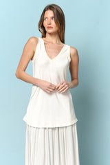 Jenny טופ סאטן