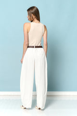 חגורה+LIBI מכנס רחב