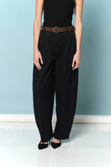 חגורה+LIBI מכנס רחב