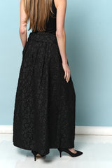 חצאית פרח סאטן