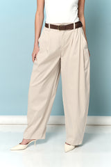 חגורה+LIBI מכנס רחב