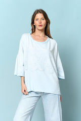 OVER טופ פס תחרה