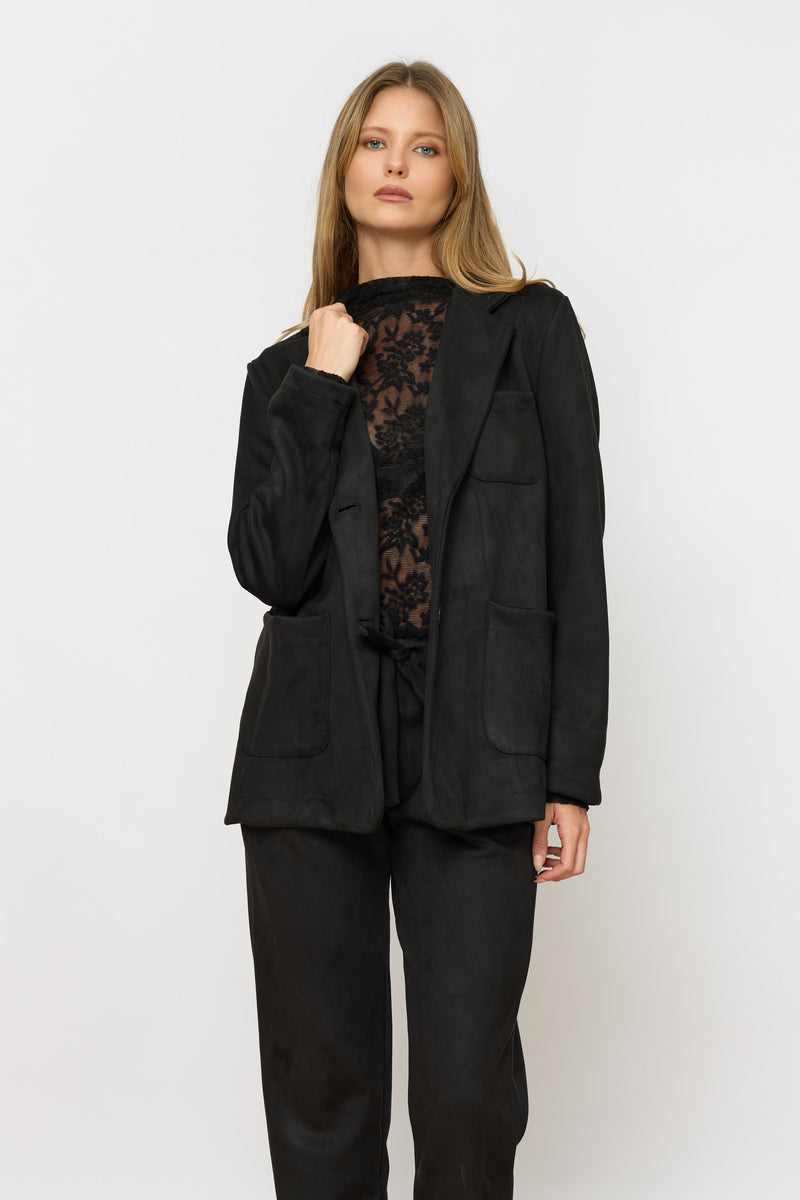 ג'קט סוויד כפתורים