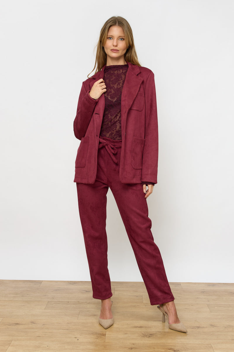 ג'קט סוויד כפתורים