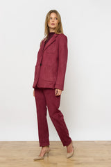 ג'קט סוויד כפתורים