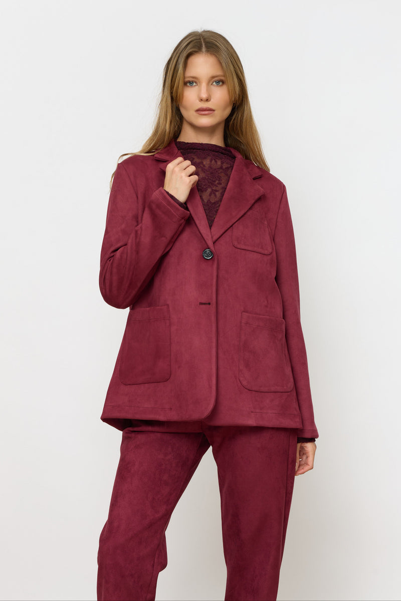 ג'קט סוויד כפתורים