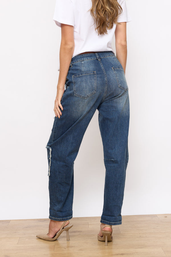 ג'ינס כתמי צבע