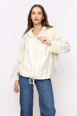 ג'קט מוזהב רקמת עיגולים