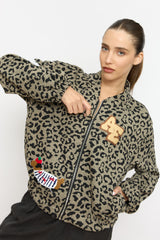 ג'קט מנומר פאטצ'ים