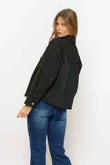 ג'קט כיס+יהלומים פרום