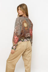 עליונית מודפסת רוכסן כיווץ