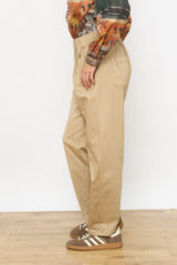 מכנס לולאות כפתור זהב