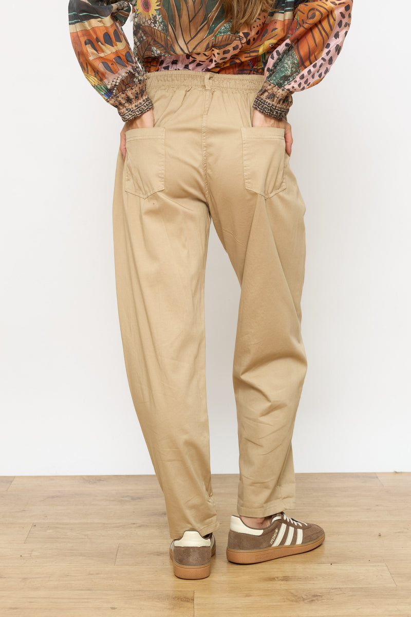 מכנס לולאות כפתור זהב