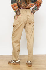 מכנס לולאות כפתור זהב