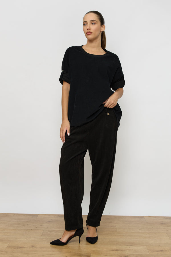 מכנס גומי סרוג+תליון