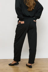 מכנס פרנץ' פס זהב בצד