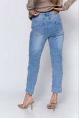 ג'ינס כפתורים דלמטיים