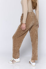 מכנס קטיפה כיס נסתר