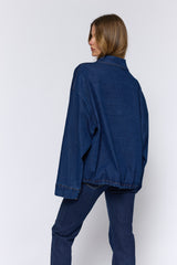 ג'קט ג'ינס פאצ'ים כיס גדול