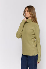 סריג גולף כפתורים