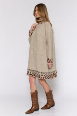 שמלת סריג חברבורות