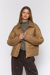 מעיל קווילט קצר+קורדרוי