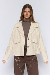 ג'קט קורדרוי כיס גדול