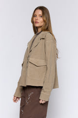 ג'קט קורדרוי כיס גדול