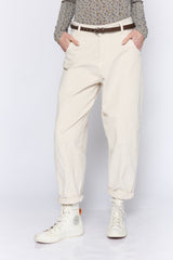 TAL מכנס קורדרוי+חגורה