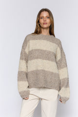 סריג פסים רחבים