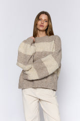 סריג פסים רחבים