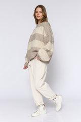 סריג פסים רחבים