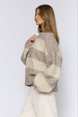 סריג פסים רחבים