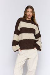 סריג פסים רחבים