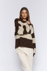 סריג פסים רחבים