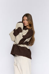 סריג פסים רחבים