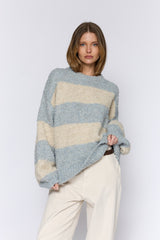 סריג פסים רחבים