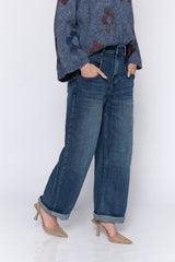 WEST ג'ינס רחב כיס