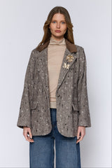 VINTAGE בלייזר טוויד